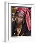 Gao, A Songhay Woman at Gao Market with an Elaborate Coiffure Typical of Her Tribe, Mali-Nigel Pavitt-Framed Photographic Print