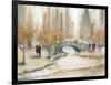 Gapstow Bridge and Lovers-Marilyn Dunlap-Framed Art Print