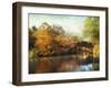 Gapstow Bridge in Autumn-Jessica Jenney-Framed Giclee Print