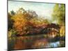 Gapstow Bridge in Autumn-Jessica Jenney-Mounted Giclee Print