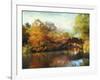 Gapstow Bridge in Autumn-Jessica Jenney-Framed Giclee Print