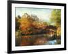 Gapstow Bridge in Autumn-Jessica Jenney-Framed Giclee Print