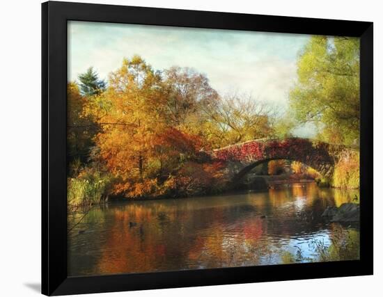 Gapstow Bridge in Autumn-Jessica Jenney-Framed Giclee Print