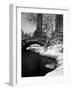 Gapstow Bridge over Pond in Central Park After Snowstorm-Alfred Eisenstaedt-Framed Photographic Print