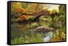 Gapstow Bridge Serenity-Jessica Jenney-Framed Stretched Canvas