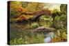 Gapstow Bridge Serenity-Jessica Jenney-Stretched Canvas