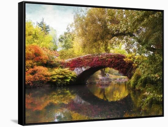 Gapstow Bridge-Jessica Jenney-Framed Stretched Canvas