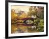 Gapstow in the Park-Jessica Jenney-Framed Giclee Print