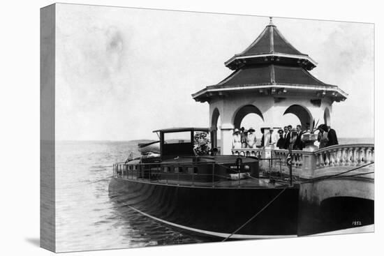 Gar Wood's Speedboat, the Gar Junior, a 44-Foot Yacht with a Speed of 44 Miles Per Hour, 1921-null-Stretched Canvas