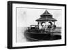 Gar Wood's Speedboat, the Gar Junior, a 44-Foot Yacht with a Speed of 44 Miles Per Hour, 1921-null-Framed Photographic Print