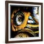 Garage 1-LightBoxJournal-Framed Giclee Print