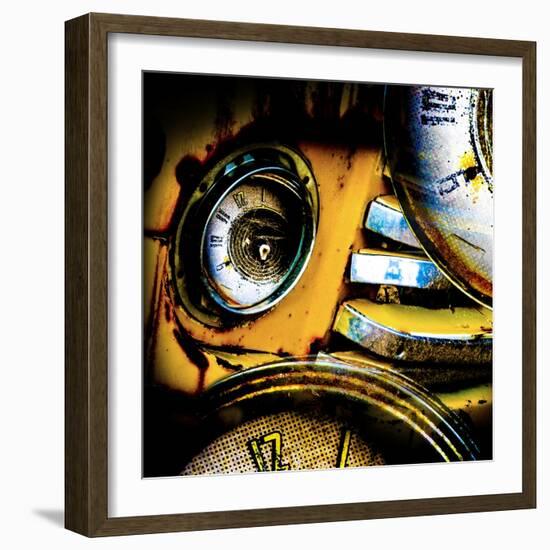 Garage 1-LightBoxJournal-Framed Giclee Print