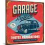 Garage moderne-Bruno Pozzo-Mounted Art Print