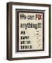 Garage Sign Collection-A-Jean Plout-Framed Giclee Print