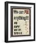 Garage Sign Collection-A-Jean Plout-Framed Giclee Print