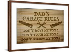 Garage Sign Collection-D-Jean Plout-Framed Giclee Print