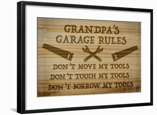 Garage Sign Collection-E-Jean Plout-Framed Giclee Print