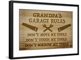 Garage Sign Collection-E-Jean Plout-Framed Giclee Print