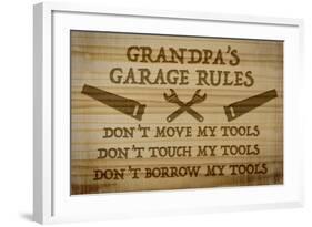 Garage Sign Collection-E-Jean Plout-Framed Giclee Print