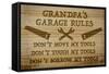 Garage Sign Collection-E-Jean Plout-Framed Stretched Canvas