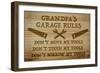 Garage Sign Collection-E-Jean Plout-Framed Giclee Print