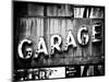 Garage Sign, W 43St, Times Square, Manhattan, New York, White Frame, Full Size Photography-Philippe Hugonnard-Mounted Art Print