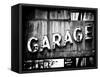 Garage Sign, W 43St, Times Square, Manhattan, New York, White Frame, Full Size Photography-Philippe Hugonnard-Framed Stretched Canvas