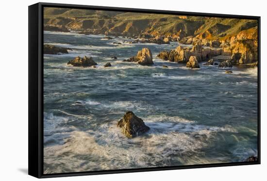 Garapata Beach, Carmel by the Sea, California.-John Ford-Framed Stretched Canvas