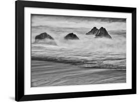 Garapata Beach, Carmel by the Sea, California.-John Ford-Framed Photographic Print