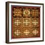 Garbhadhatu Mandala, 8th-9th Century-null-Framed Giclee Print