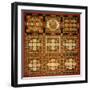 Garbhadhatu Mandala, 8th-9th Century-null-Framed Premium Giclee Print