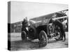 Garcet Refuelling His Mors, Coppa Florio, Bologna, Italy, 1908-null-Stretched Canvas