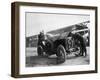 Garcet Refuelling His Mors, Coppa Florio, Bologna, Italy, 1908-null-Framed Photographic Print