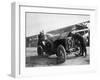 Garcet Refuelling His Mors, Coppa Florio, Bologna, Italy, 1908-null-Framed Photographic Print