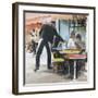 Garçon de Café-Lizie-Framed Art Print