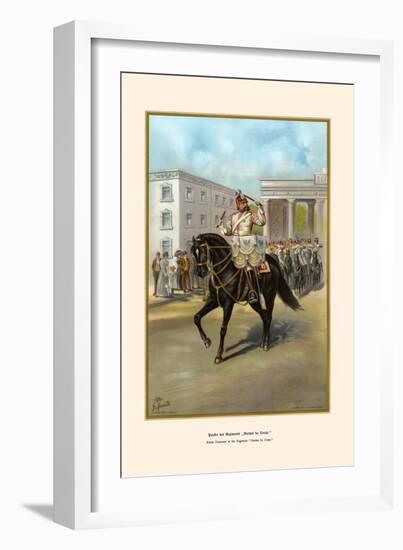 Garde De Corps - Kettle Drummer and Regimental Band-G. Arnold-Framed Art Print