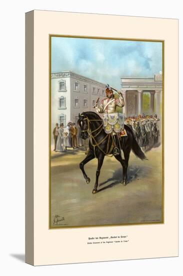 Garde De Corps - Kettle Drummer and Regimental Band-G. Arnold-Stretched Canvas