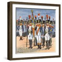 Garde de L'Aigle-Louis Charles Bombled-Framed Art Print