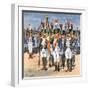 Garde de L'Aigle-Louis Charles Bombled-Framed Art Print