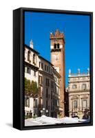 Gardello Tower - Verona Italy-Alberto SevenOnSeven-Framed Stretched Canvas