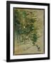 Garden, 1883 (Oil on Canvas)-Berthe Morisot-Framed Giclee Print