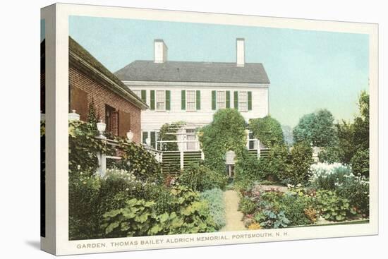 Garden, Aldrich Memorial, New Hampshire-null-Stretched Canvas