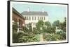 Garden, Aldrich Memorial, New Hampshire-null-Framed Stretched Canvas