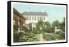 Garden, Aldrich Memorial, New Hampshire-null-Framed Stretched Canvas