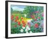 Garden and House-William Ireland-Framed Giclee Print