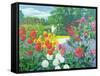Garden and House-William Ireland-Framed Stretched Canvas