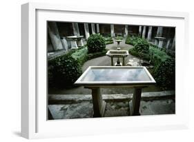 Garden and Peristyle, House of the Vettii, Pompeii, 1st CE-null-Framed Giclee Print