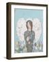 Garden Angel II-Jade Reynolds-Framed Art Print