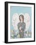 Garden Angel II-Jade Reynolds-Framed Art Print