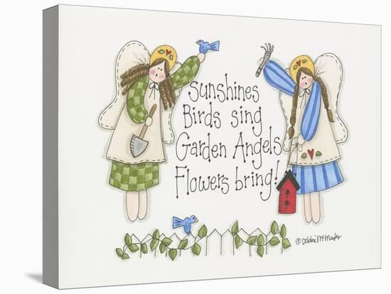 Garden Angels-Debbie McMaster-Stretched Canvas